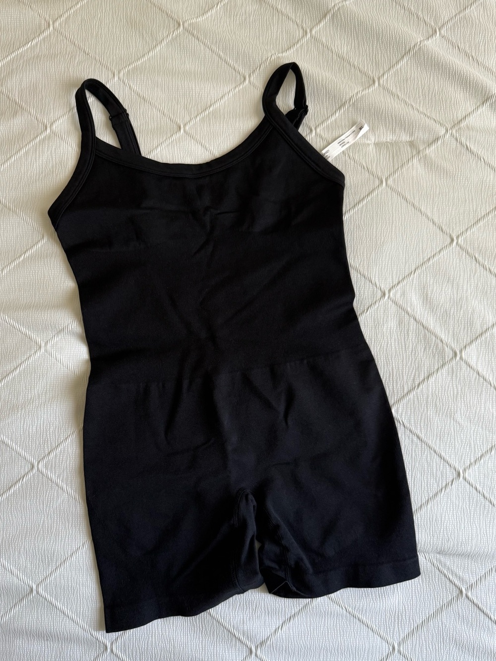 Black Shapewear Romper